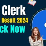SBI Clerk Prelims Result 2024