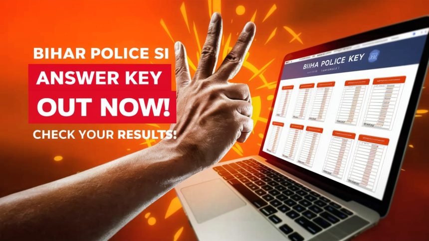 Bihar Police SI Answer Key 2024