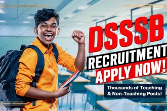 DSSSB New Recruitment 2024
