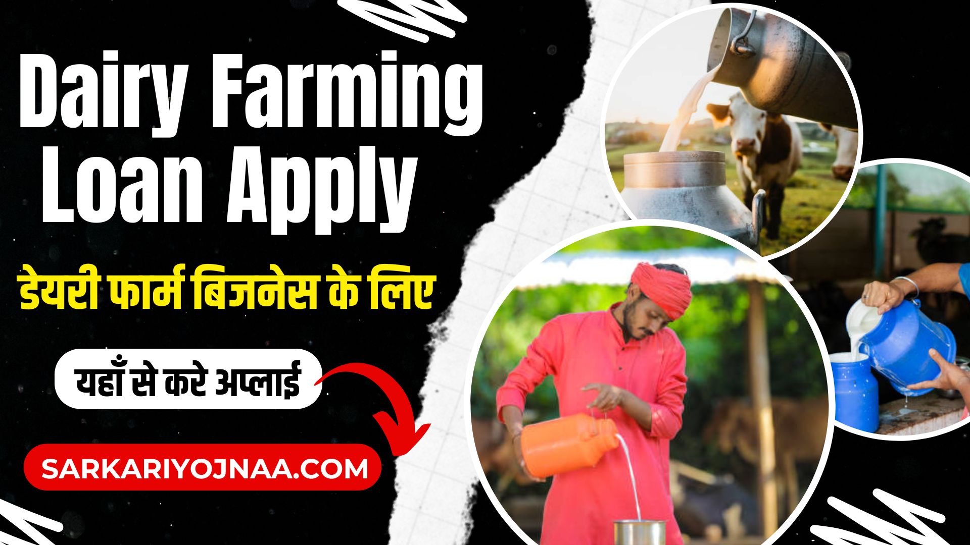 Dairy Farming Loan Apply 2024