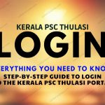 Kerala PSC Thulasi Login