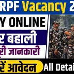 CRPF Vacancy 2024