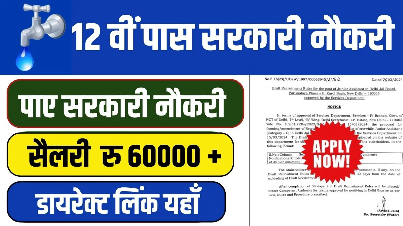 Jal Vibhag Bharti 2024