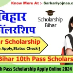 Bihar 10th Pass Scholarship 2024