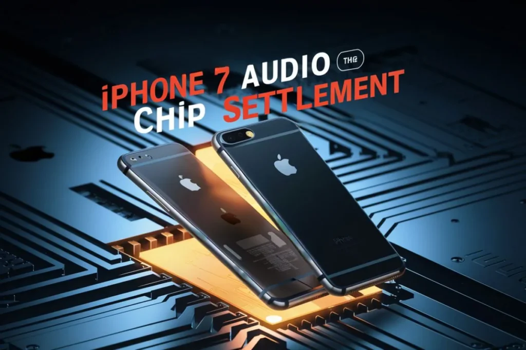 Iphone 7 audio chip settlement