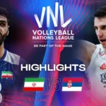Serbia Iran volleyball match highlight