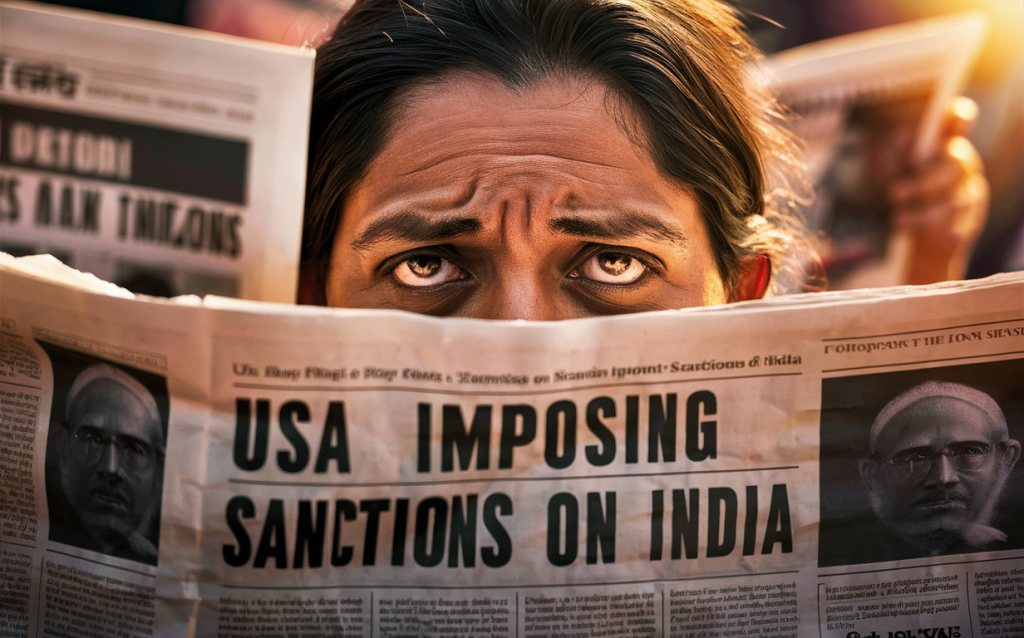 USA imposing sanction On INDIA