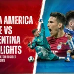 Copa America Chile vs Argentina Highlights 2024