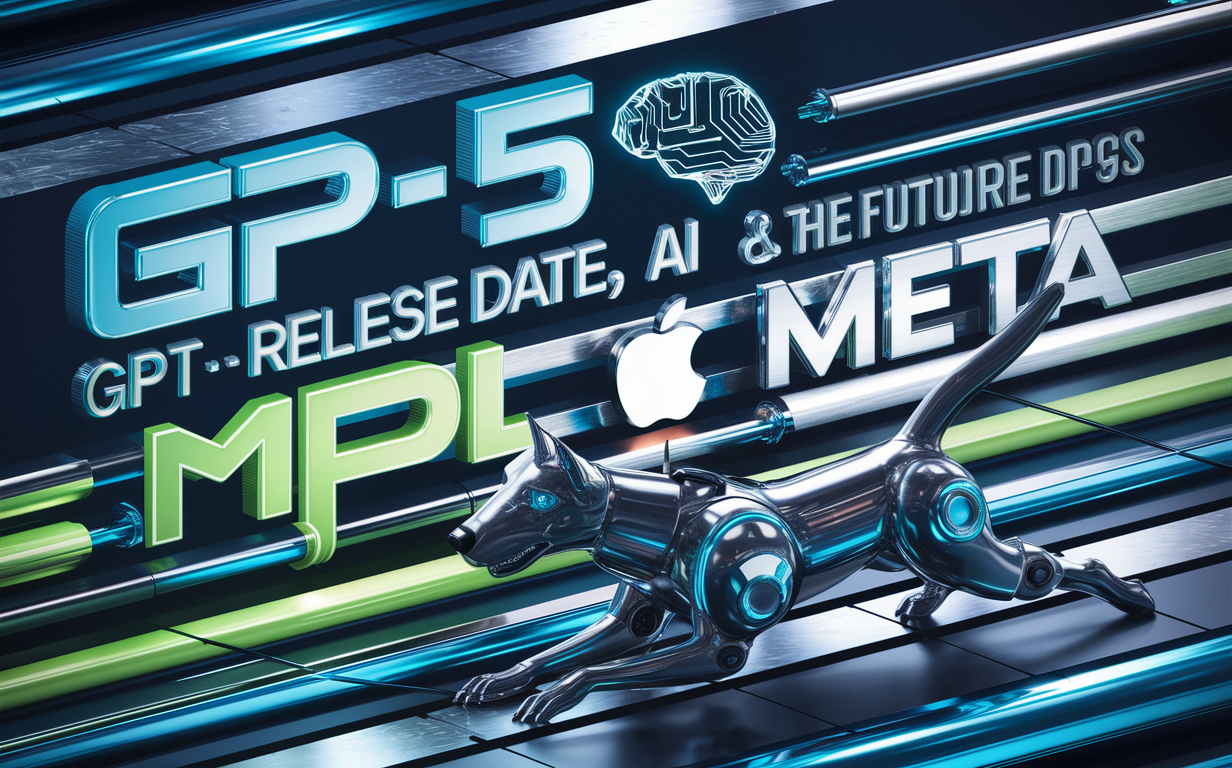 Gpt 5 Release Date Apple Meta Ai Robot Dogs The Future Of Ai