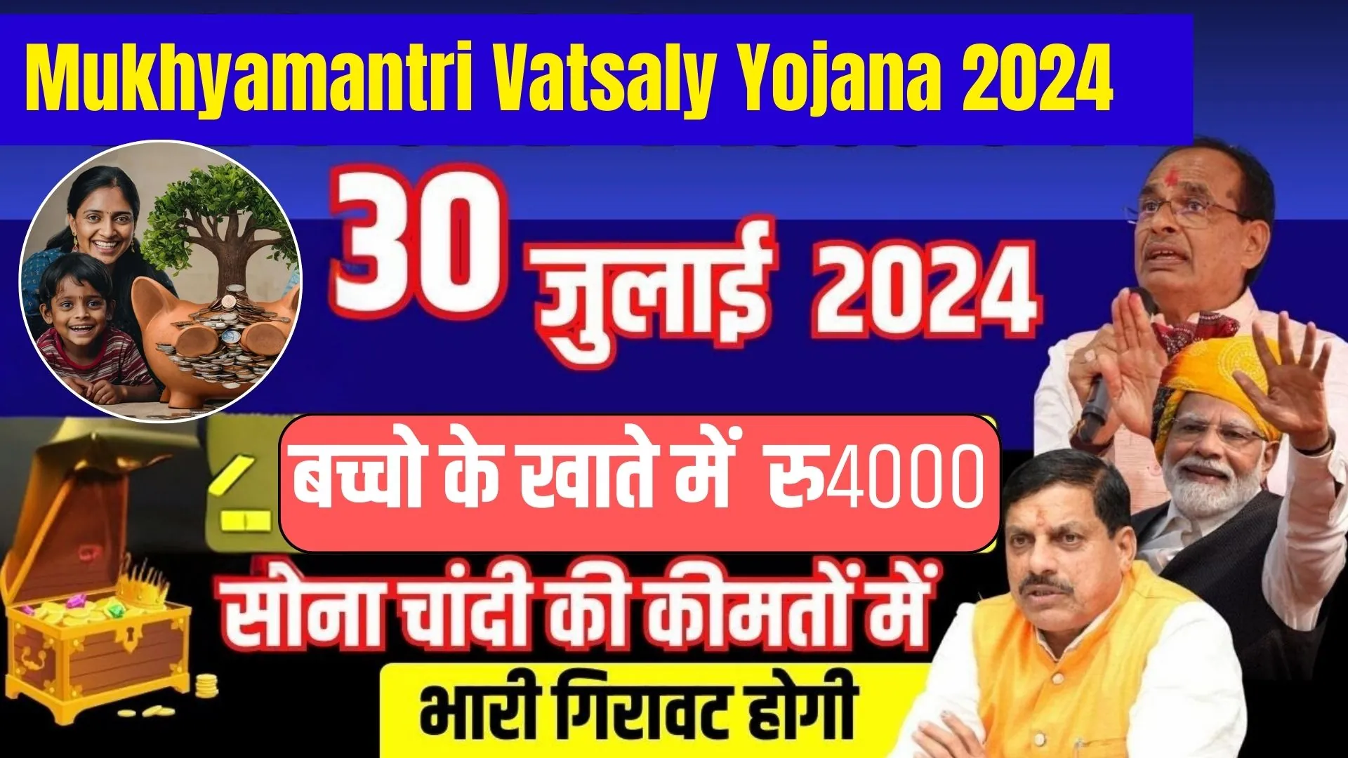 Mukhyamantri vatsaly yojana 2024 Online Apply