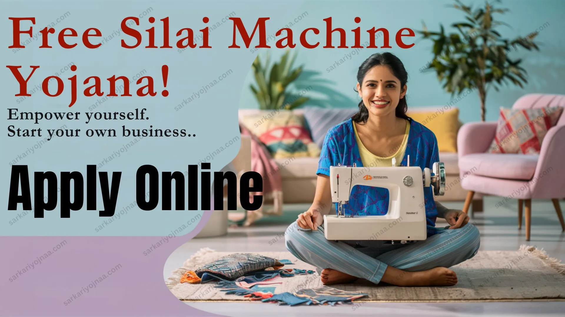 Free Silai Machine Yojana apply online 2024