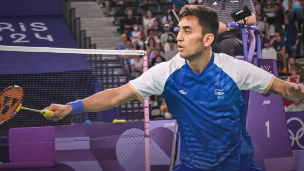 India's badminton Player Lakshya Sen at Paris Olympic highlights India India's badminton Player Lakshya Sen at Paris Olympic highlights India