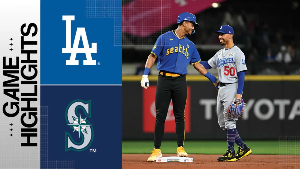 Mariners vs. Dodgers Game Highlights Image Source MLB.com Mariners vs. Dodgers Game Highlights