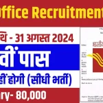 Post Office Recruitment Online Apply 2024,