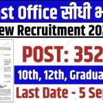 Post Office Vacancy 2024 Online Apply