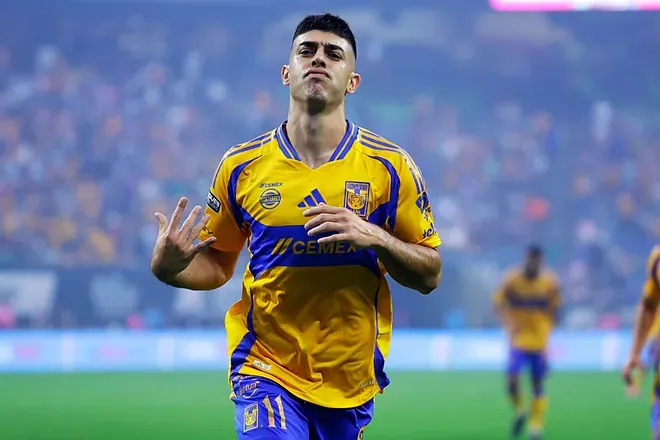 Tigres UANL vs. Inter Miami Leagues Cup Player of the Match Juan Brunetta Tigres UANL vs. Inter Miami Leagues Cup Player of the Match Juan Brunetta