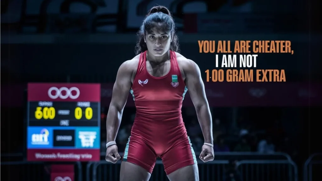Vinesh Phogat disqualified from Olympic Games Paris 2024