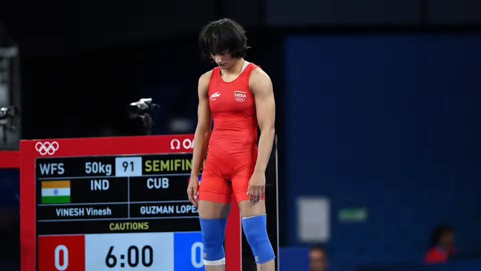 Vinesh Phogat disqualified from Olympic Games Paris 2024
