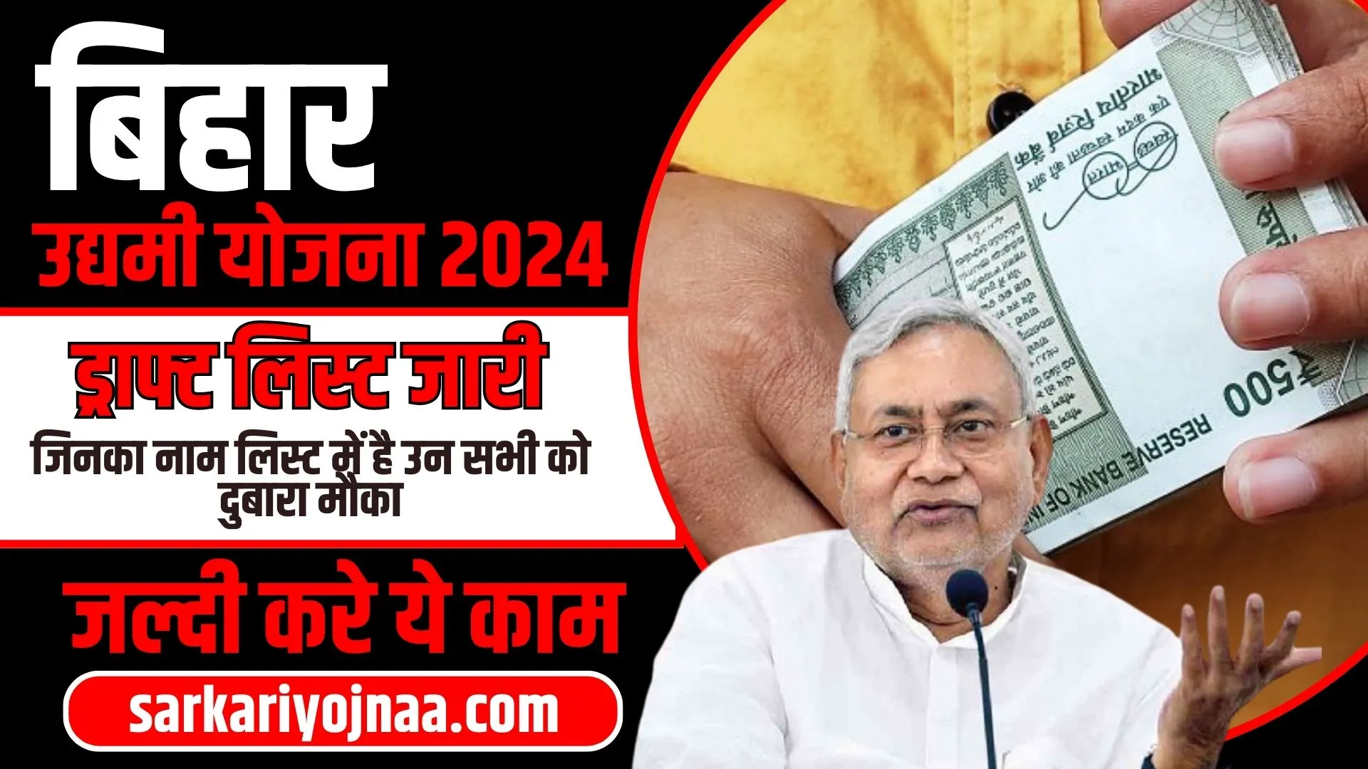 Bihar Udyami Yojana 2024 Online Apply