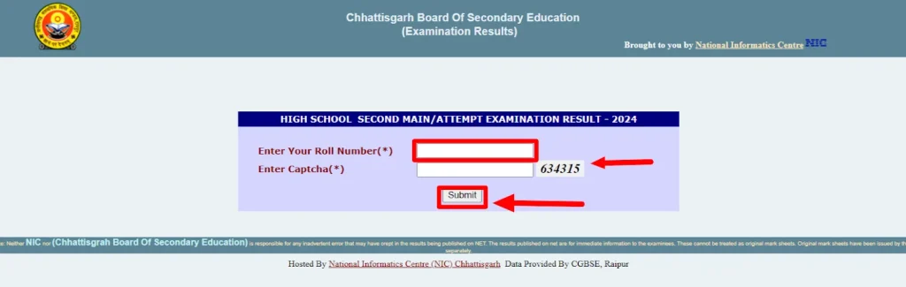 CGBSE Result 2024 CGBSE Result 2024