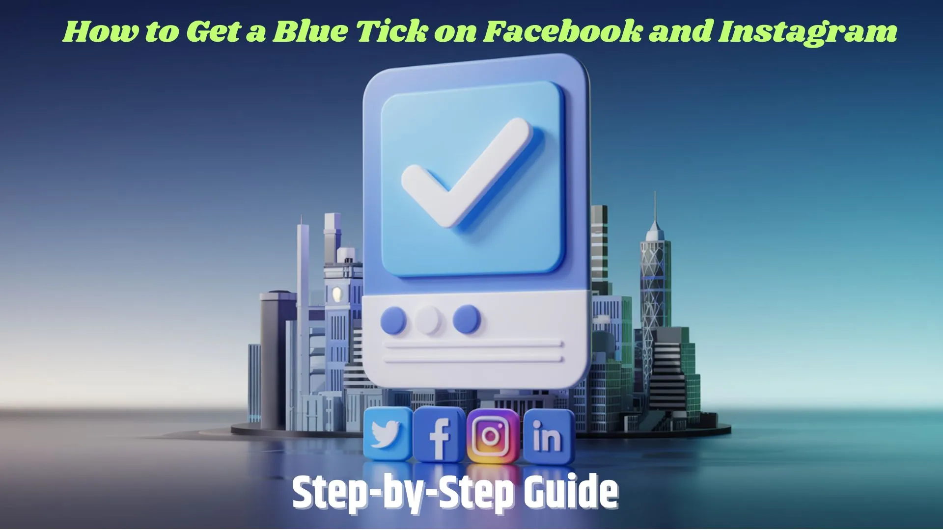 Facebook Instagram Bluetick