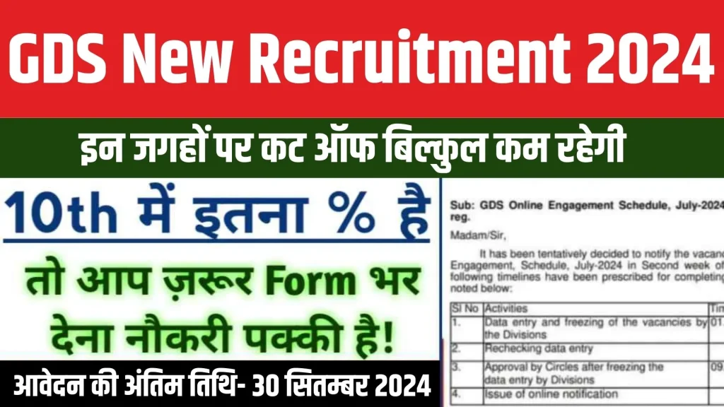 GDS New Recruitment 2024 Online Apply