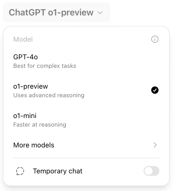GPT-o1 preview GPT-o1 preview