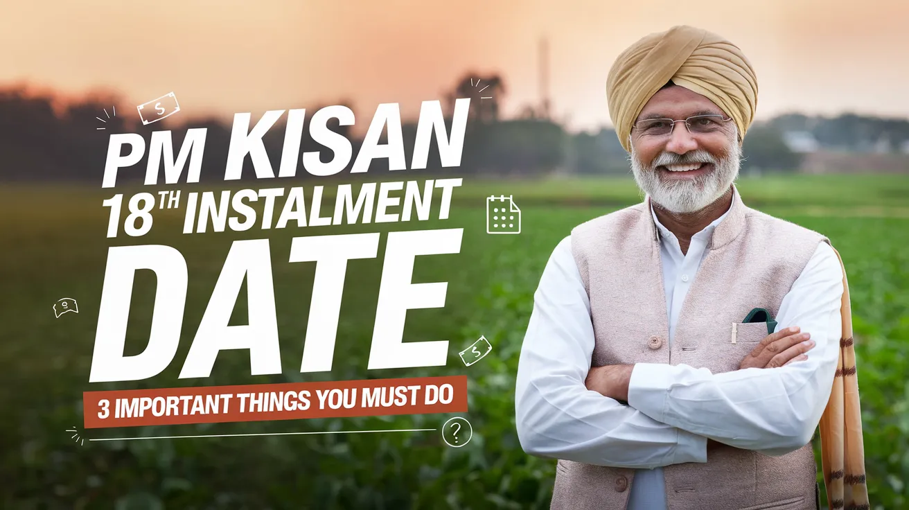 PM Kisan 18th Installment Date