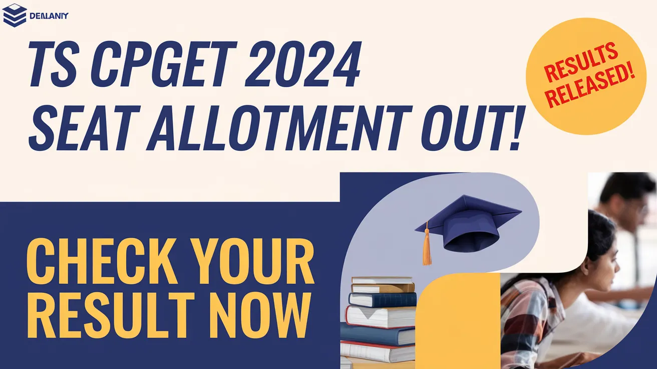 TG CPGET 2024 First Phase Seat Allotment List OUT