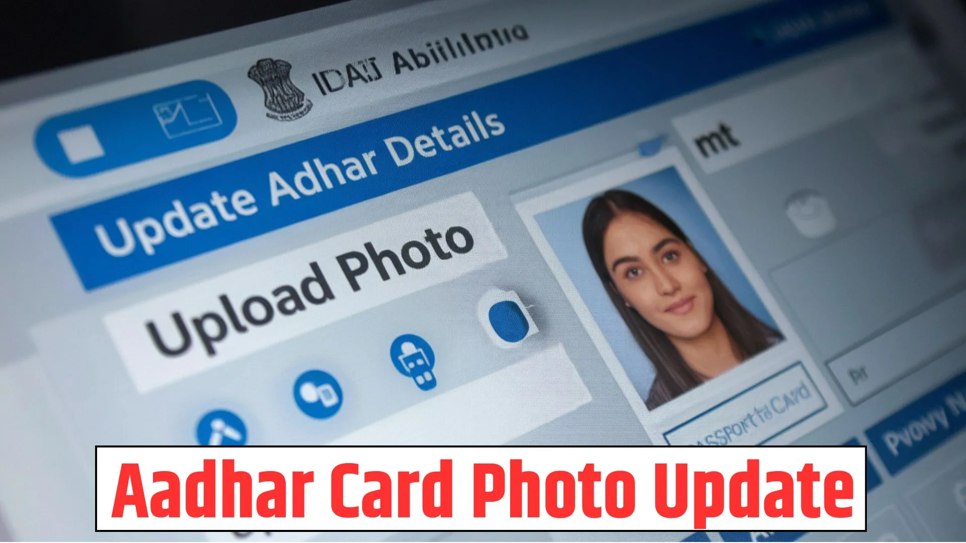 Aadhar Card Photo Update