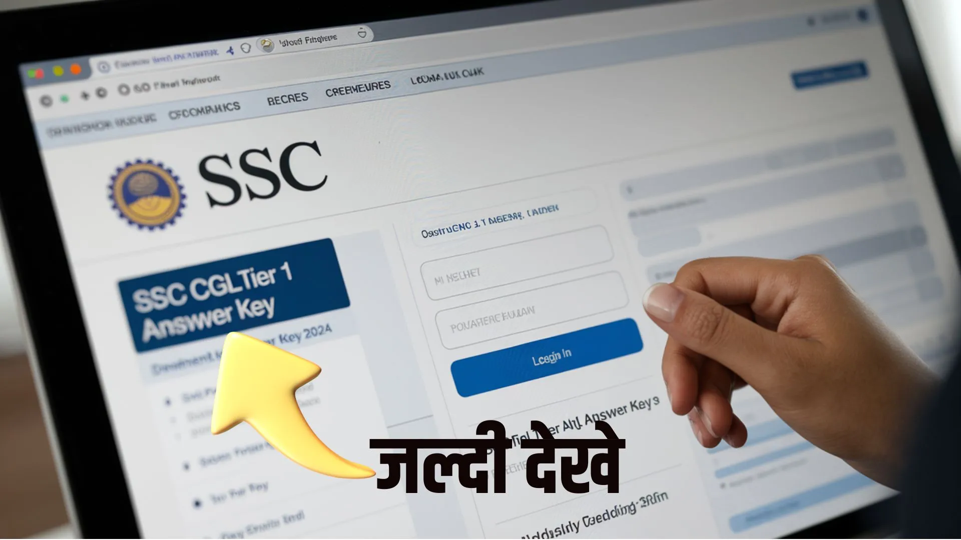 SSC CGL Answer Key 2024