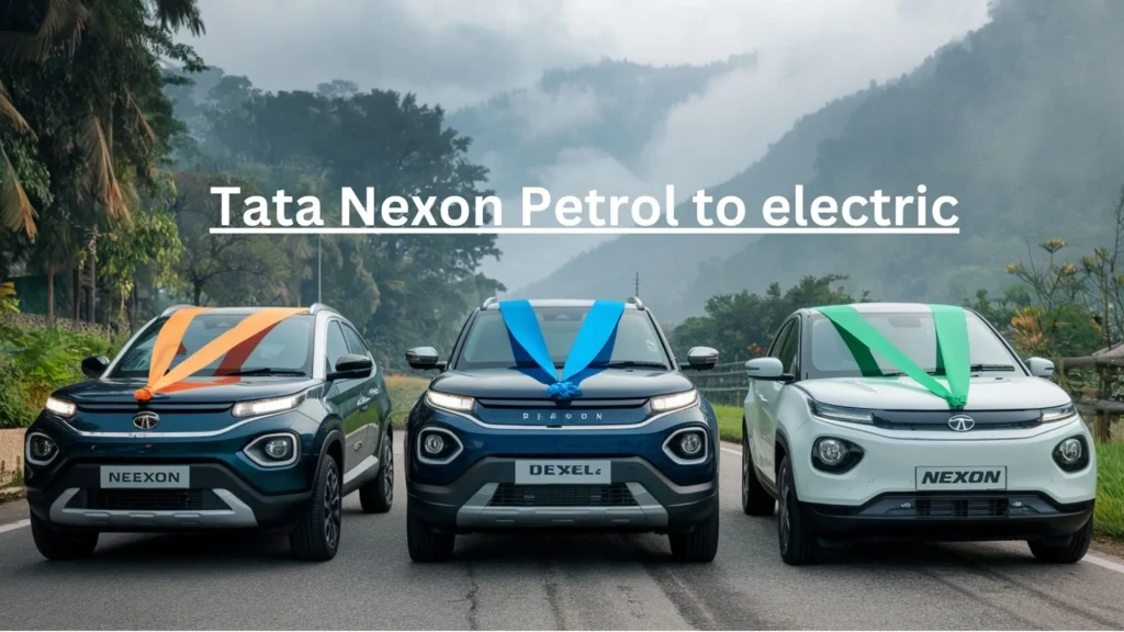 Tata Nexon Petrol to electric