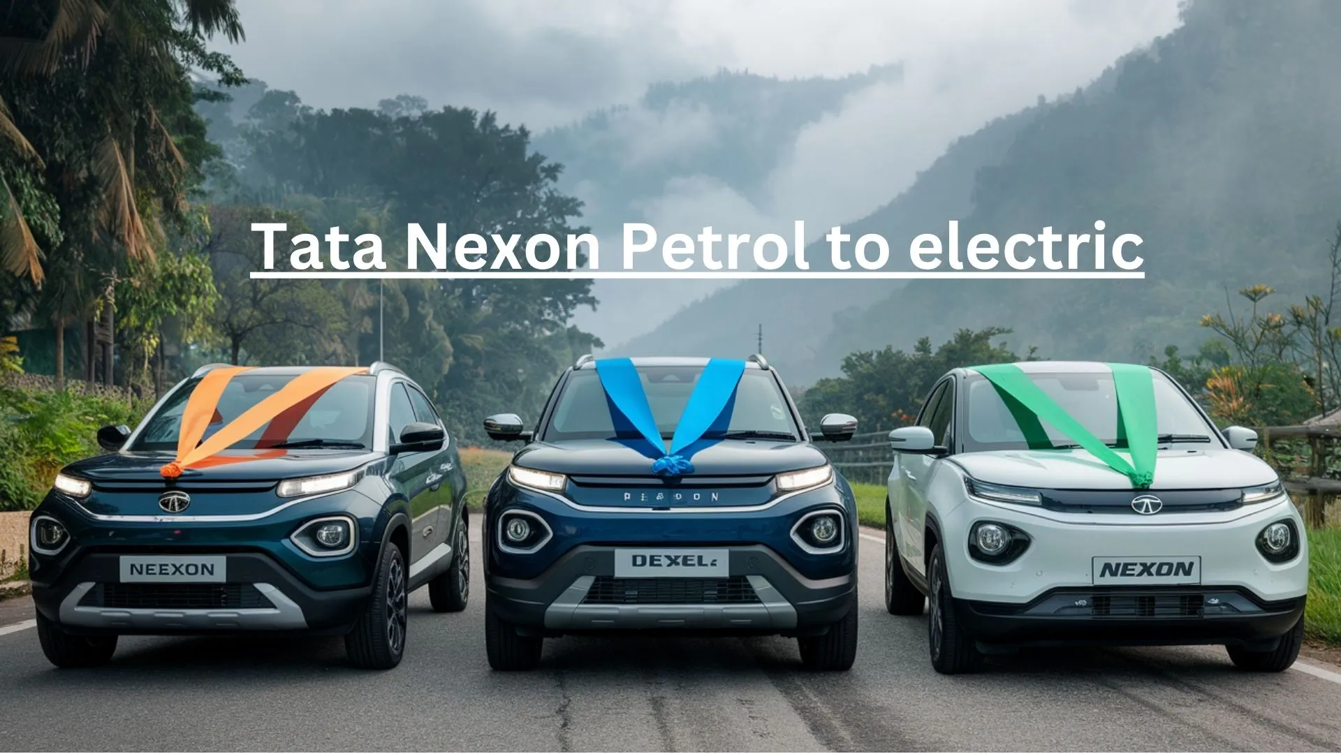 Tata Nexon Petrol to electric