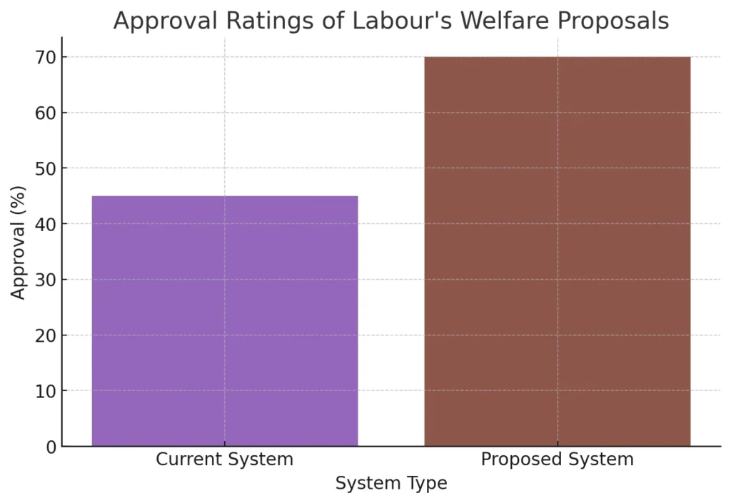 Approval Ratings of Labour's Welfare Proposals Approval Ratings of Labour's Welfare Proposals