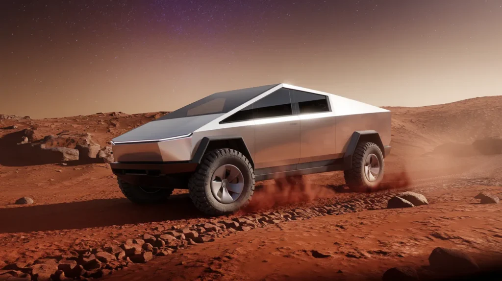 Cybertruck's Journey to Mars Cybertruck's Journey to Mars