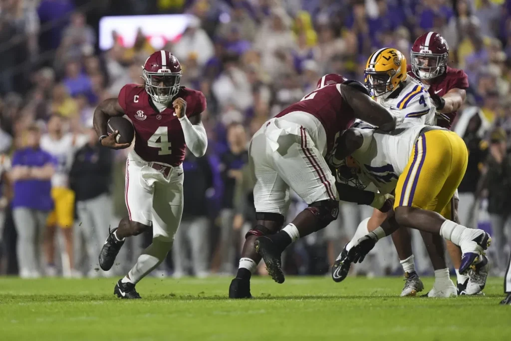 Jalen Milroe’s Game-Breaking Performance Jalen Milroe’s Game-Breaking Performance