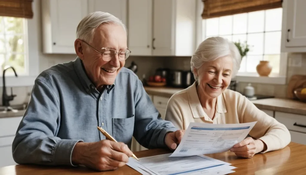Elderly Couple Receiving Social Security Benefits Elderly Couple Receiving Social Security Benefits