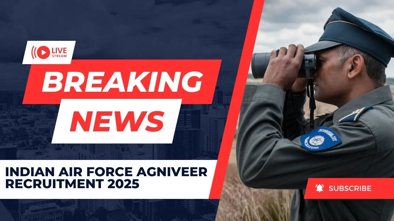 Indian Air Force Agniveer Recruitment 2025