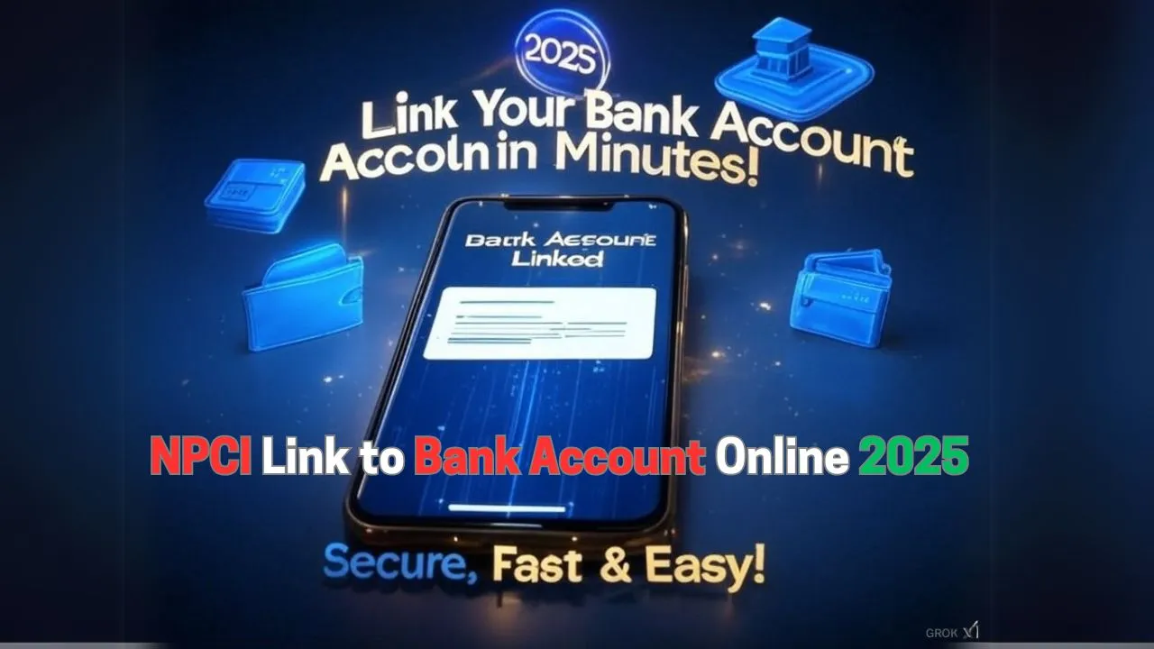 NPCI Link to Bank Account Online 2025
