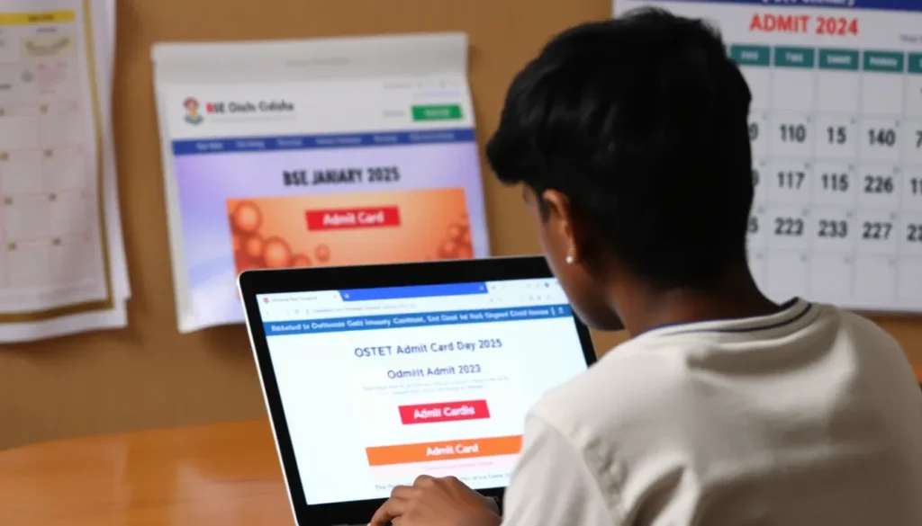 OSSTET Admit Card 2025