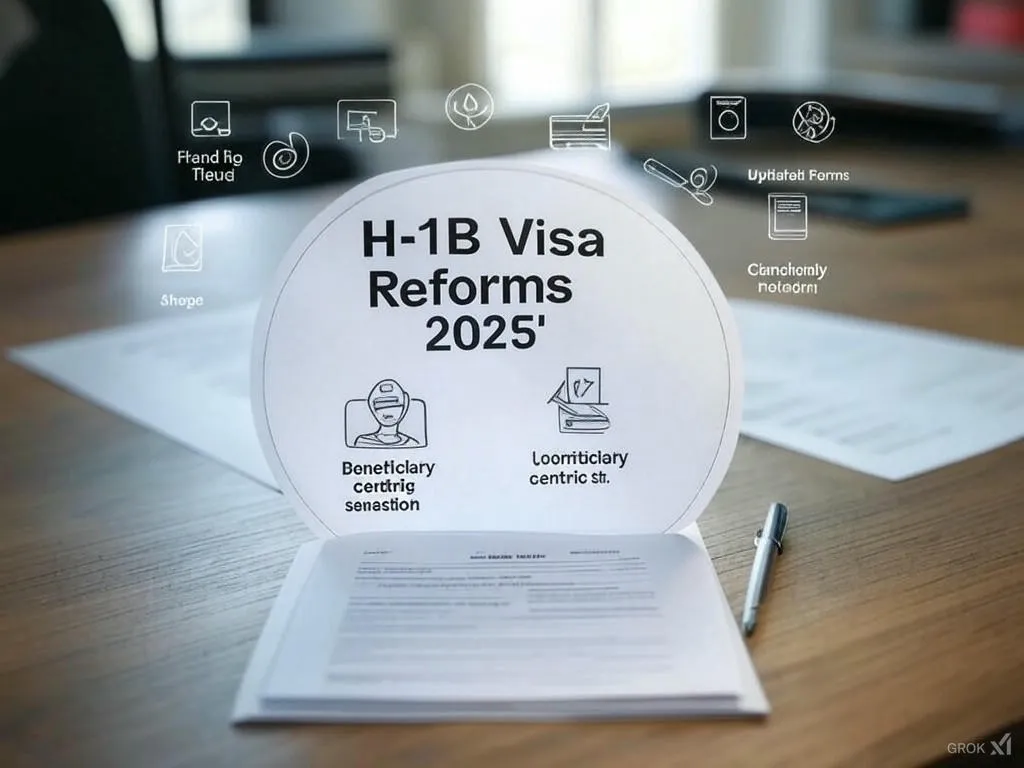 Reforms to the H-1B Visa Program in 2025 Reforms to the H-1B Visa Program in 2025