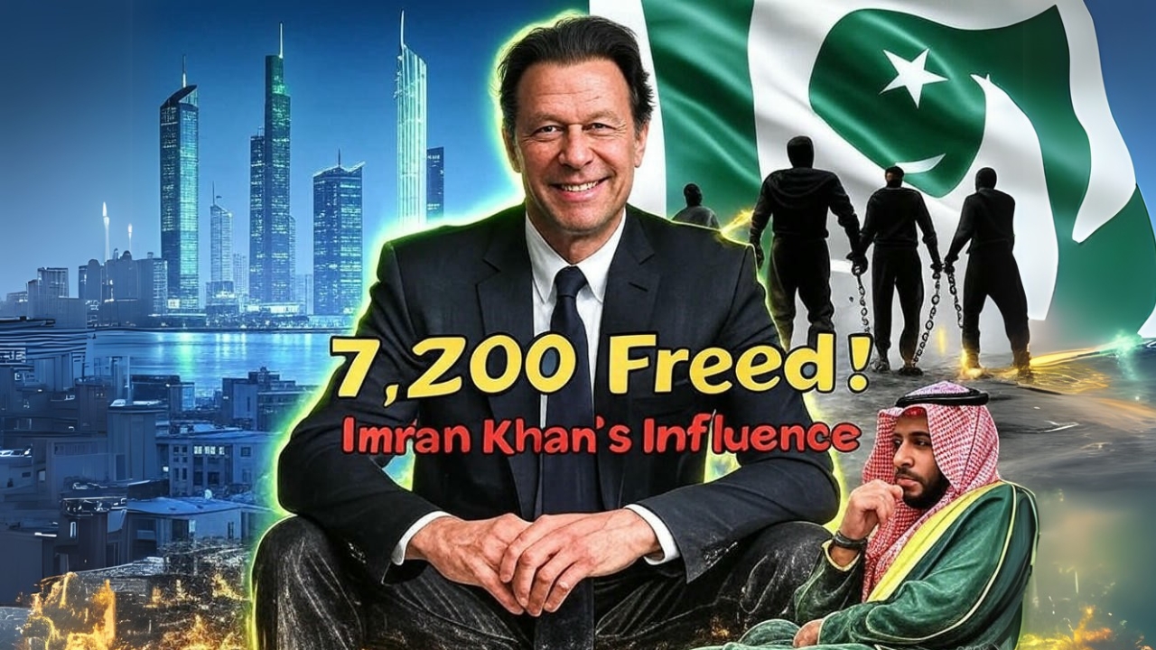 Saudi Arabia Releases 7,200 Pakistani Prisoners - Imran Khan's Secret Influence 