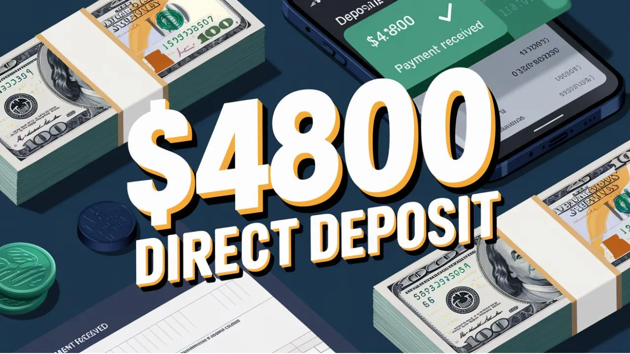 $4800 Direct Deposit