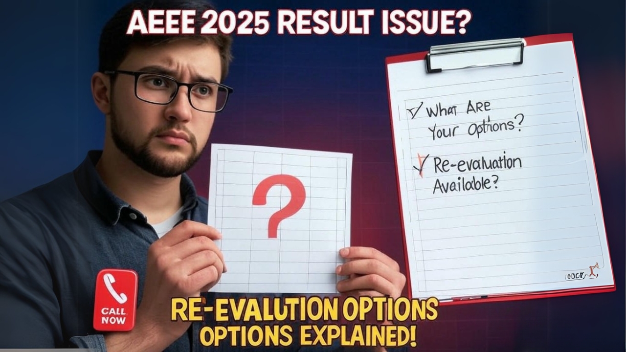Amrita AEEE 2025 Result Re-evaluation