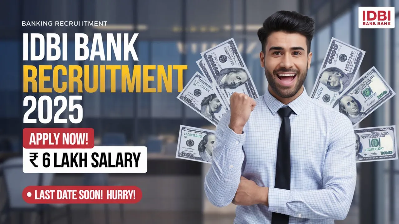 IDBI Bank Junior Assistant Manager Recruitment