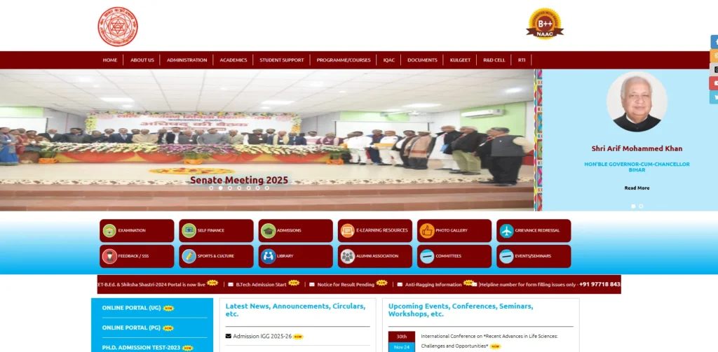LNMU Part 3 Exam Form 2025