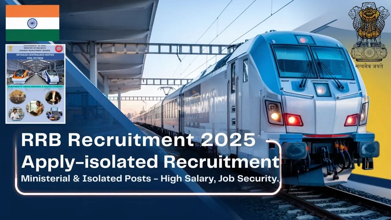 RRB Ministerial And Isolated Categories Recruitment