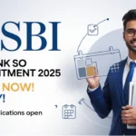 SBI Bank SO Recruitment 2025