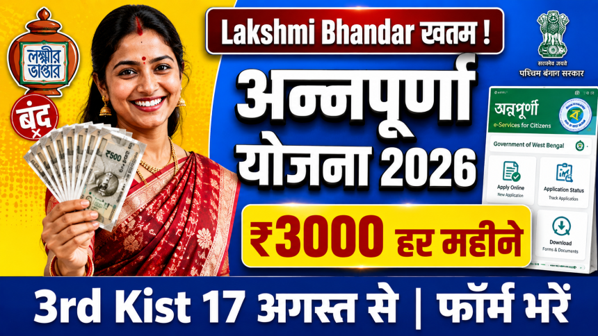 WB Annapurna Bhandar Form Online Apply 2026