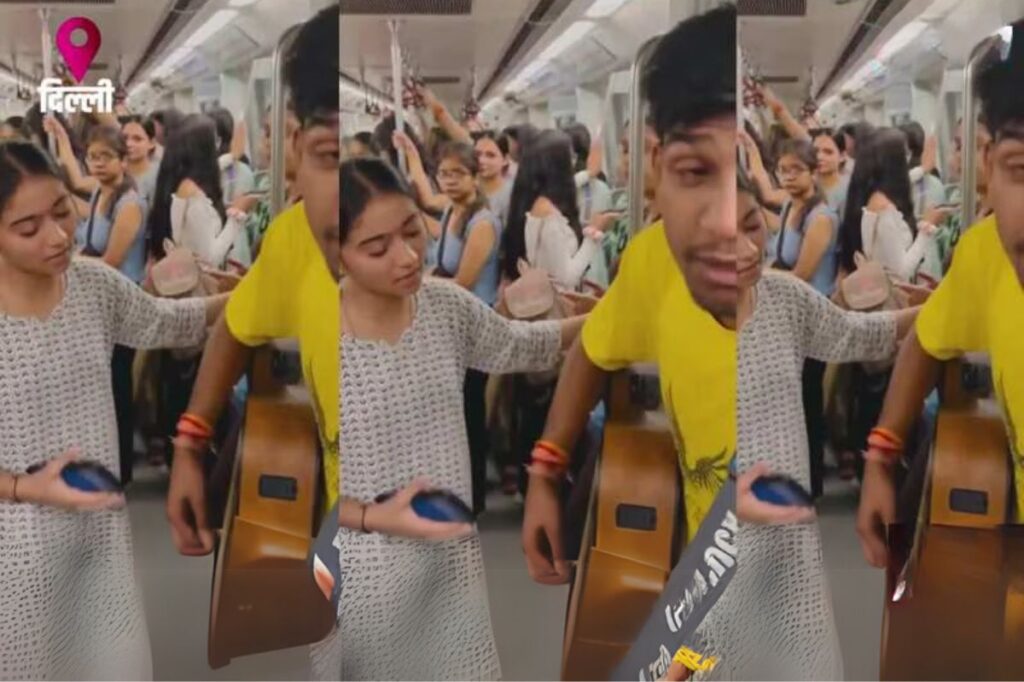 Delhi Metro viral video